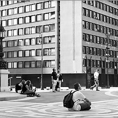 photo "Meditation in the street"