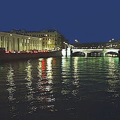 photo "The Fontanka-river in St. Petersburg"