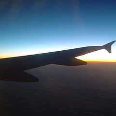 photo "sunset from the sky"