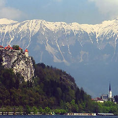 photo "The Castle on lake Bled"