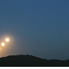 фото "Moon and Mars"