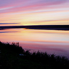 photo "Usa river. Sunset."