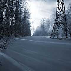 фото "Никого. Зимняя."