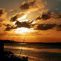 photo "Sunset in Potengi`s River"