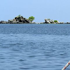 фото "Pacific. Coral island. Yahting."