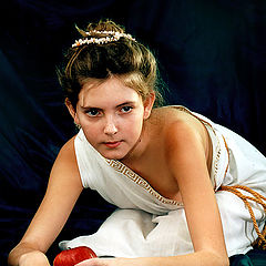 photo "Girl & Apple"