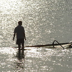 photo "home ahoy!!, sails down for the day"