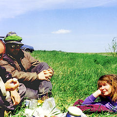 photo "Three hunters"