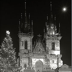 фото "Ночь на православное рождество…"