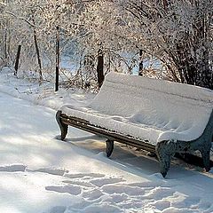 photo "Lonely bench ..."