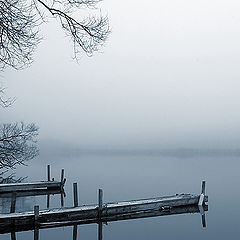 photo "Foggy January morning"