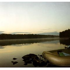 photo "White night. Semch lake"