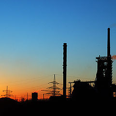 фото "industrial sunset"