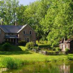 photo "The big house and the small house"