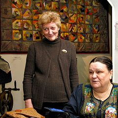 photo "Needlewomen with irrradiation eyes."