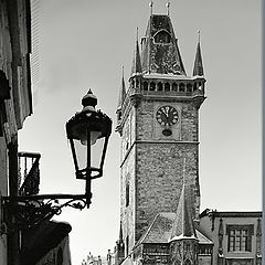 photo "Lamp and tower"