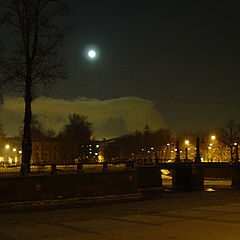 photo "night near St. Nikola Church"