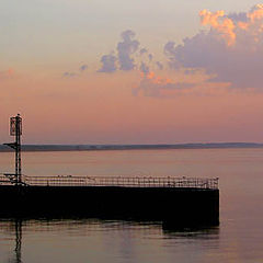 photo "Evening at an old beacon"