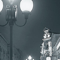 photo "Moscow night"