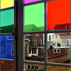 photo "Game by color a SERIES of the WINDOWS"