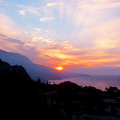 photo "Evening in Mountains."