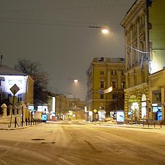 photo "The Moscow night, she as day, only is not present"