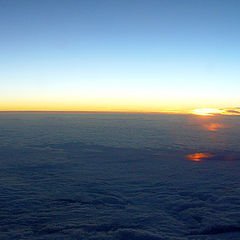 photo "sunset from the sky"