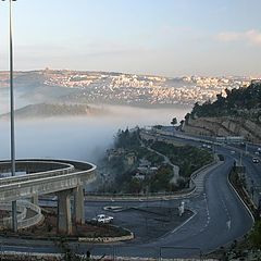 фото "Morning flight above Jerusalem"