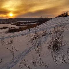 фото "Зимний закат."