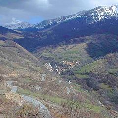 photo "Twisting road in mountains"