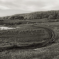 photo "Road to the home."