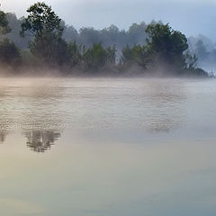 photo "Island, fog and pipe."