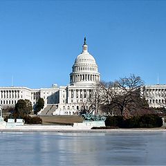 фото "Capitoly and ice"