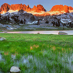 photo "Minarets Alpenglow"