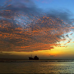 photo "Maldivian sunset - The second day"