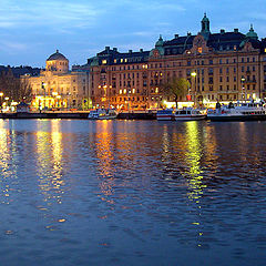 photo "Evening Stockholm"