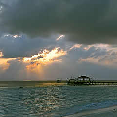 photo "Maldivian sunset - The fifth day"