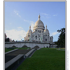 photo "One more view on basilica Sacre-Coeur"