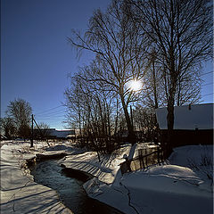 photo "Memoirs on a snow and "end"!"