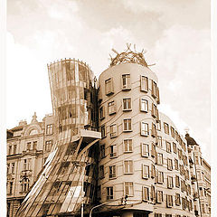 photo "Ginger and Fred dancing building"