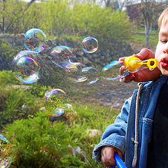 photo "Air bubbles of our childhood"