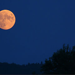 photo "The mountain of the moon"