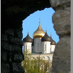 photo "Russian`s sacred place & ancient walls"