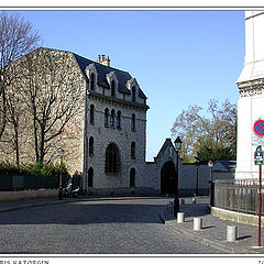 photo "* 1 * from a serial " Streets of Montmartre ""