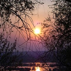 фото "Восход и его отражение"