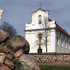 photo "Church in village Kostenevichi, Belarus."