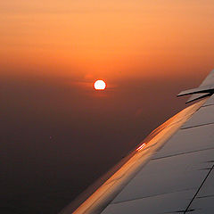photo "Sunset from the Sky"