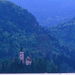 photo "Twilight on Bled"