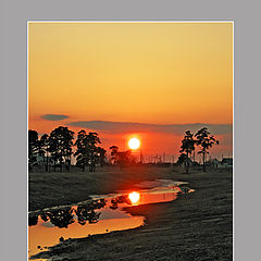 фото "Siberian sundown"