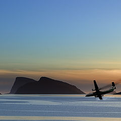 photo "Midnight sun air crash"